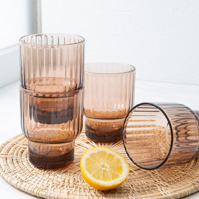 13oz Serenity Short Tumbler Set – 4 Piece - bzyoo