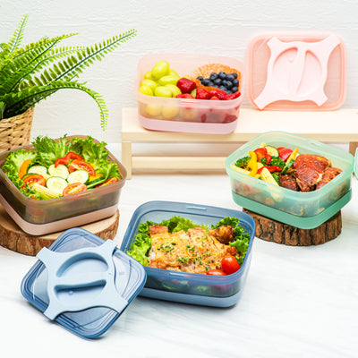 Bzyoo 25.5oz Prestoor Bento Lunch Box - Brown