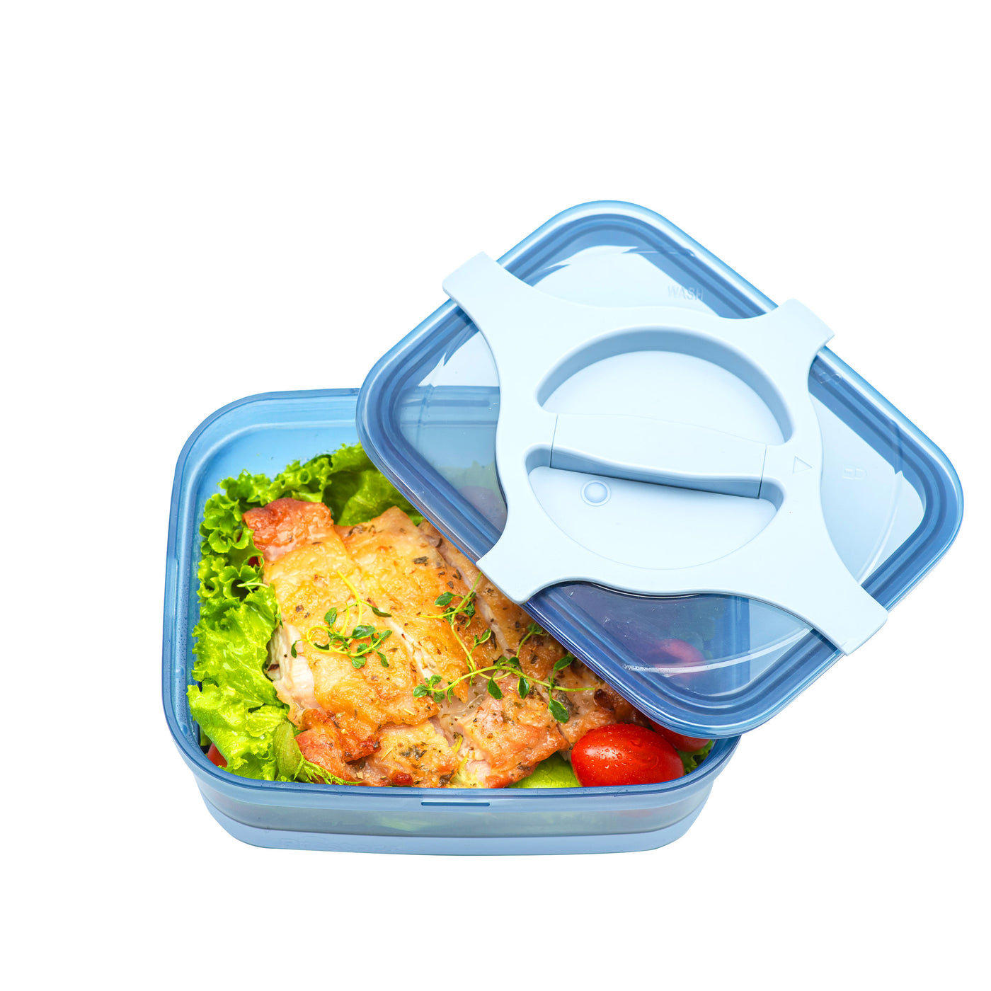 Bzyoo 25.5oz Prestoor Bento Lunch Box - Blue