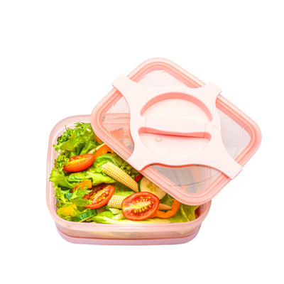 Bzyoo 25.5oz Prestoor Bento Lunch Box - Pink