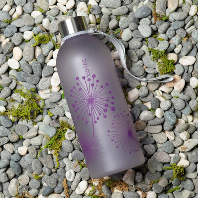 32oz Time Marker Tritan Water Bottle w/ Carrying Strap - Dandelion Purple - bzyoo
