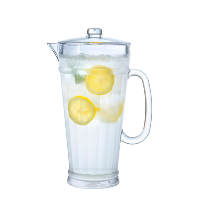 64oz (2 Quarts) Liberty Clear Water Pitcher with Lid - bzyoo