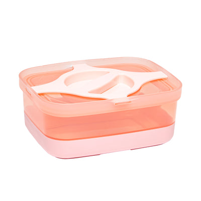 Bzyoo 25.5oz Prestoor Bento Lunch Box - Pink