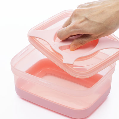 Bzyoo 25.5oz Prestoor Bento Lunch Box - Pink