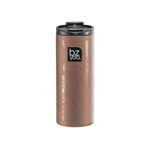 12oz Brew Stainless Steel Vacuum Double Wall Insulated Tumbler - Gold - bzyoo