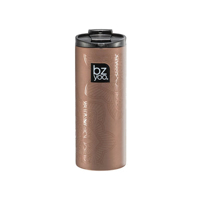 12oz Brew Stainless Steel Vacuum Double Wall Insulated Tumbler - Gold - bzyoo