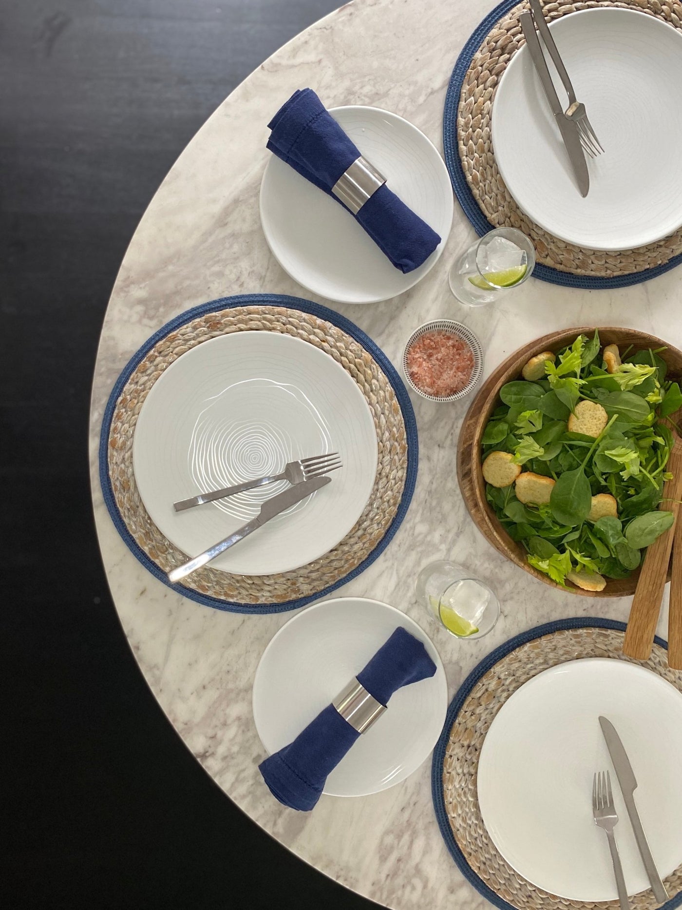 12pc Organica Plate & Bowl Melamine Dinnerware Set - bzyoo