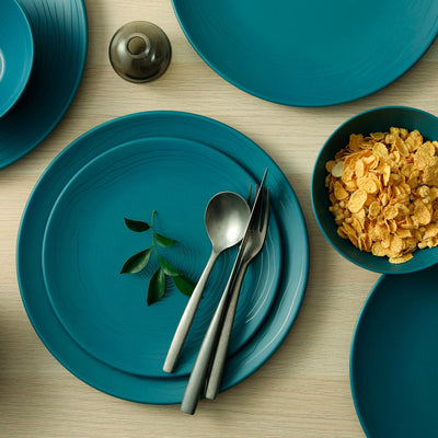 12pc Organica Plate & Bowl Melamine Dinnerware Set - bzyoo