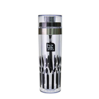 13.5oz Swill Water Bottle w/ Carrying Strap - Soar Black - bzyoo