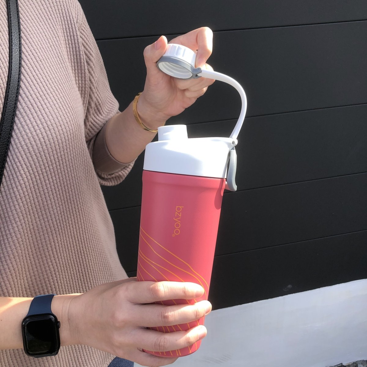 26 HyPro Insulated Stainless Steel Double Wall Shaker Water Bottle - bzyoo