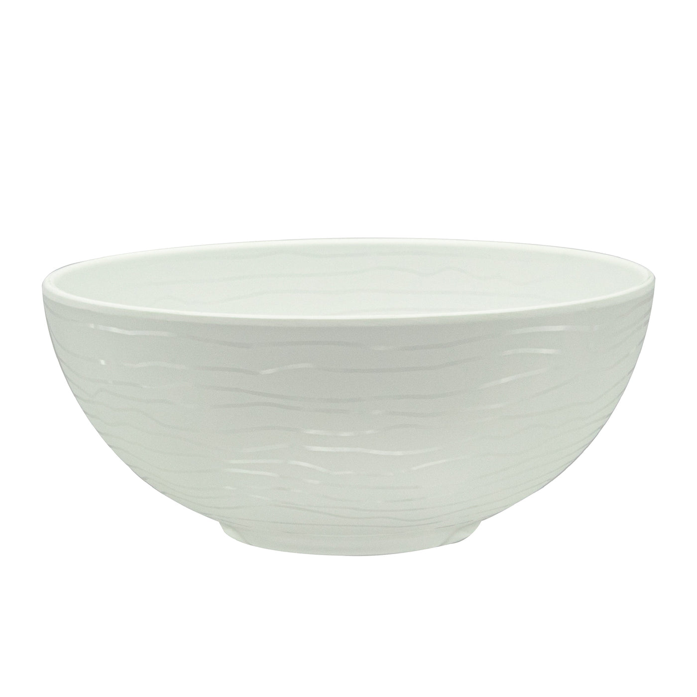 4pc Organica Melamine Bowl Set - White